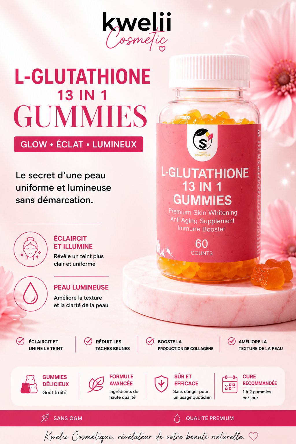Gummies booster d’éclat