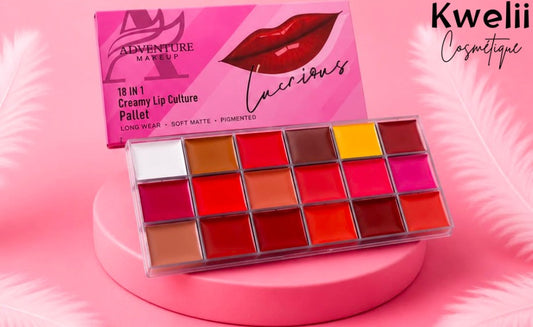 Palette Lèvres Adventure 18 en 1