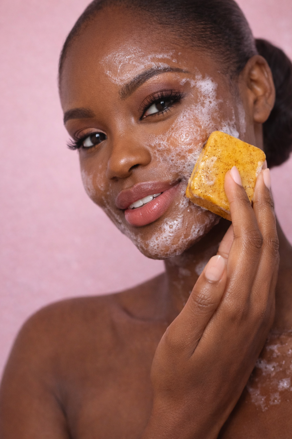 honney soap à base de curcuma