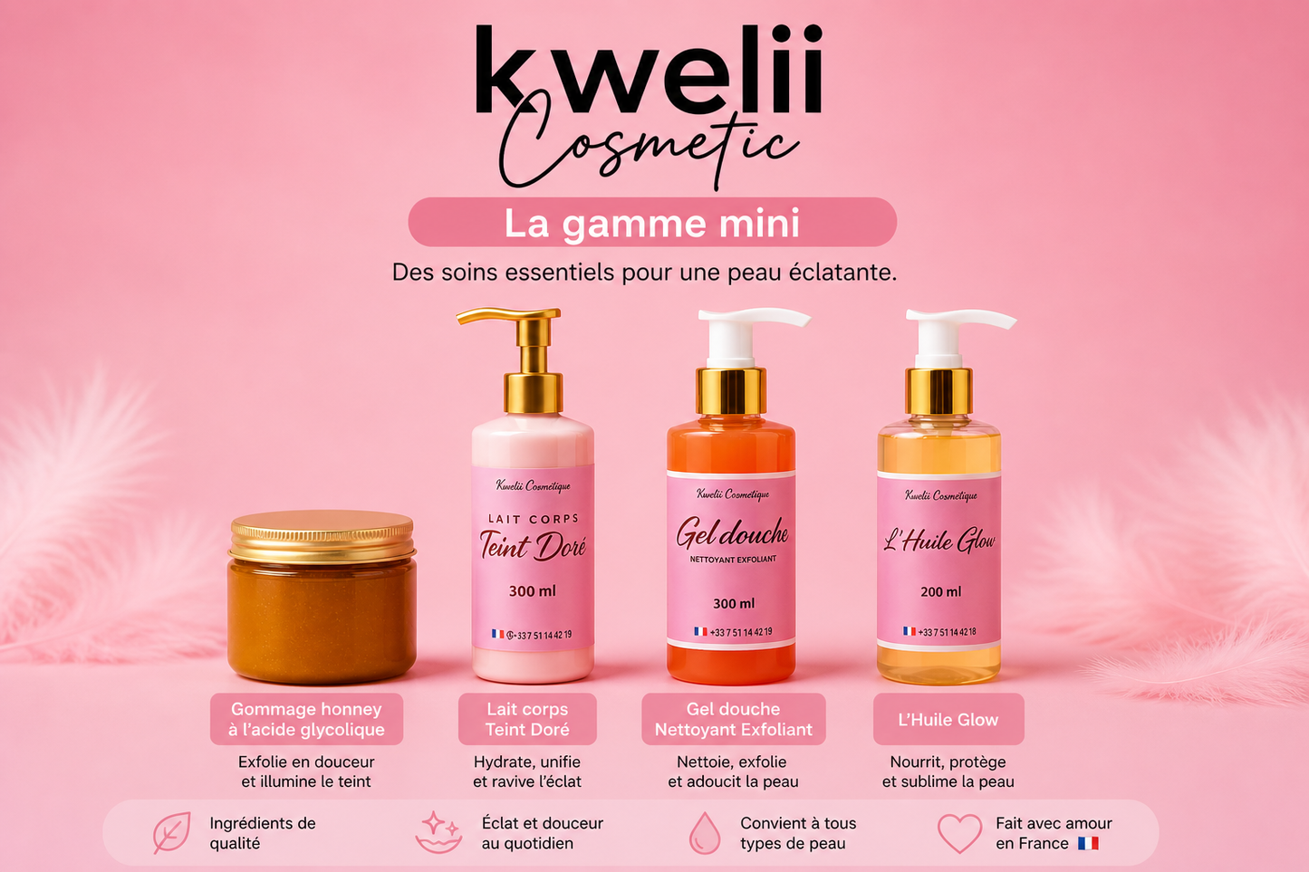 kit découverte mini format